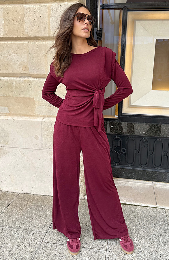 Straight-Stretch-Pantalon-Burgundy-5