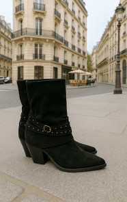 Suede-Studs-Cowboy-Boots-Zwart-12-1