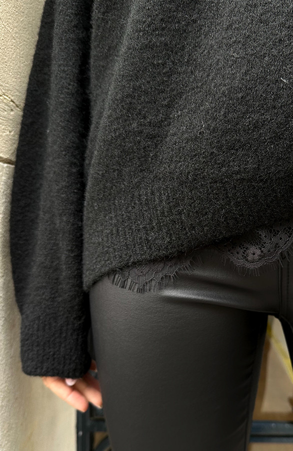 Ultra-Soft-Alpaca-Trui-Oversized-Gemeleerd-Zwart-8