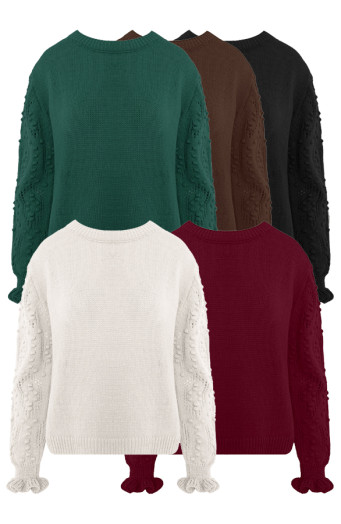 Must-have-Angebot: Pullover mit detaillierten Ärmeln