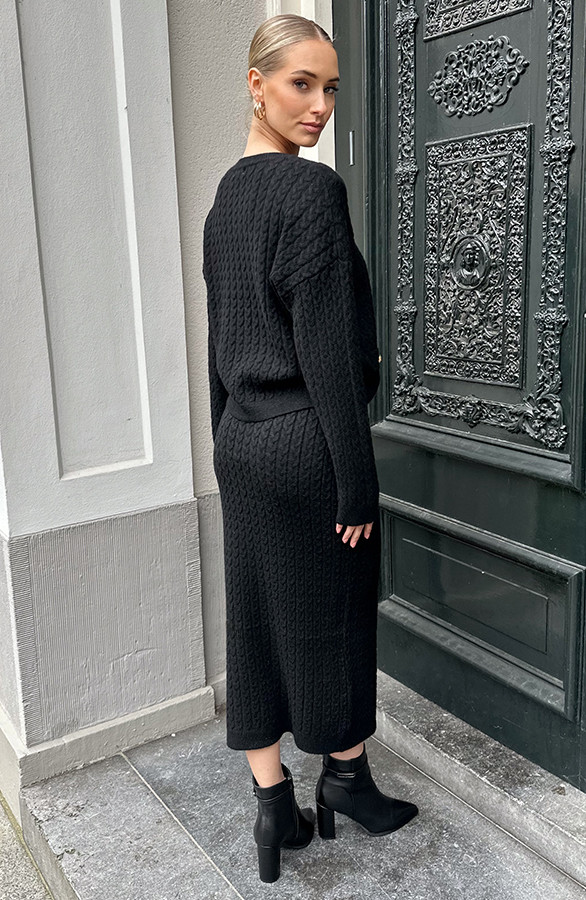 Cable-Knitted-Skirt-Zwart-66-5
