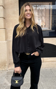 Gedrapeerde-Cropped-Blouse-Zwart-4