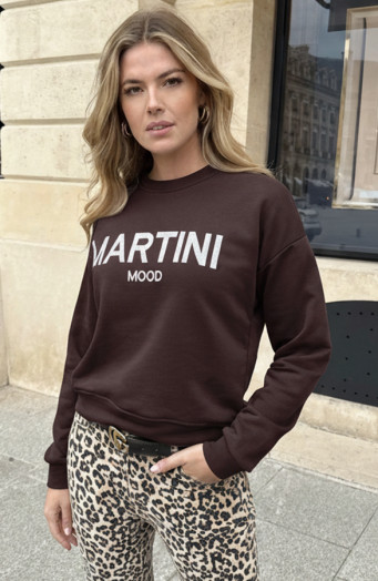 Martini Mood Sweater Choco