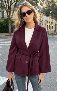 Oversized-Suede-Blazer-Burgundy-3