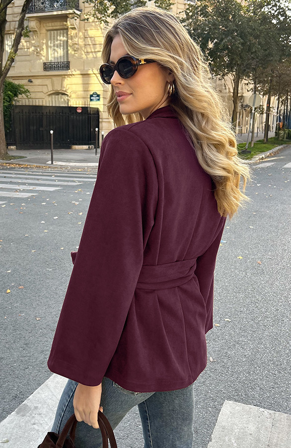 Oversized-Suede-Blazer-Burgundy-5