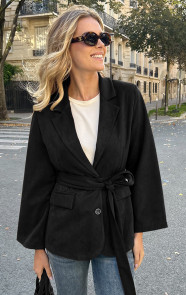 Oversized-Suede-Blazer-Zwart-5-3
