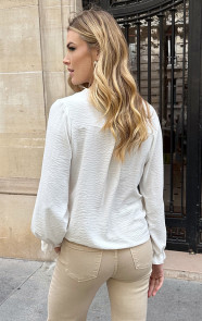Ruffle-Blouse-Met-Pofmouwen-Ecru-4