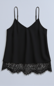 Satin-Lace-Top-Zwart
