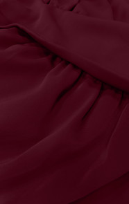 V-hals-Jurk-Strik-Detail-Burgundy-1