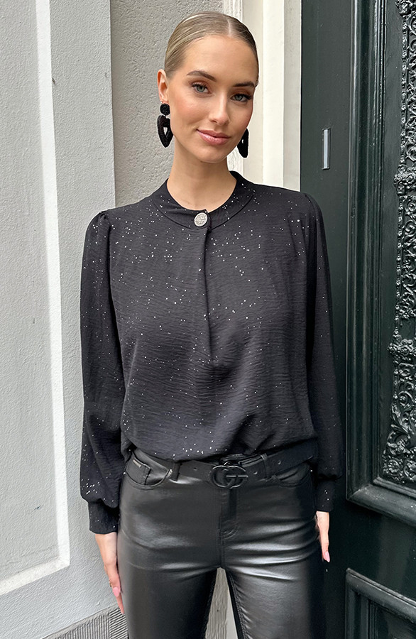 Zilver-Detail-Knoop-Blouse-Glitter-7