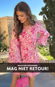 Jacquard-Jurk-Wijde-Mouw-Fuchsia-88