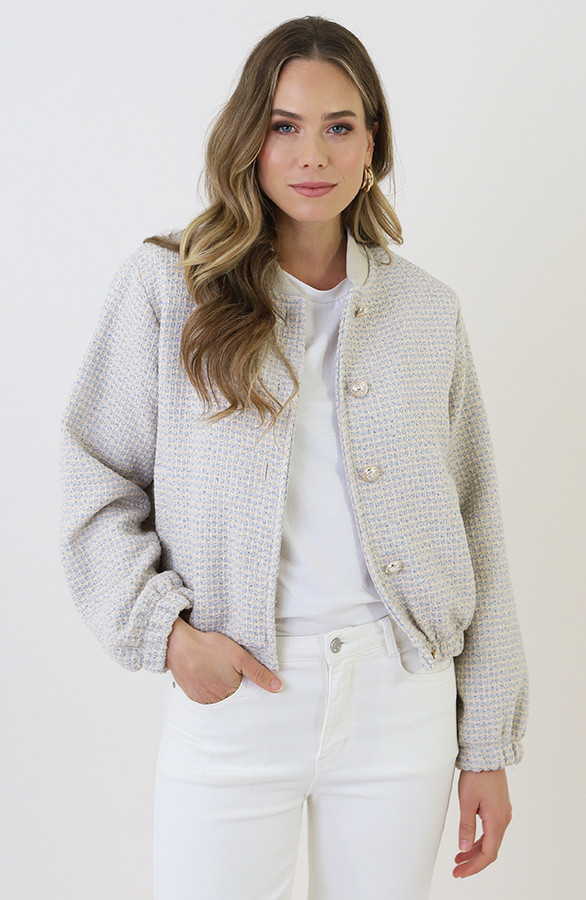 Boucle-Bomber-Jacket-Blauw-Beige-3