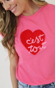 Cest-Tout-T-shirt-Roze-1