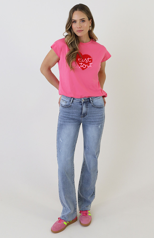 Cest-Tout-T-shirt-Roze-2