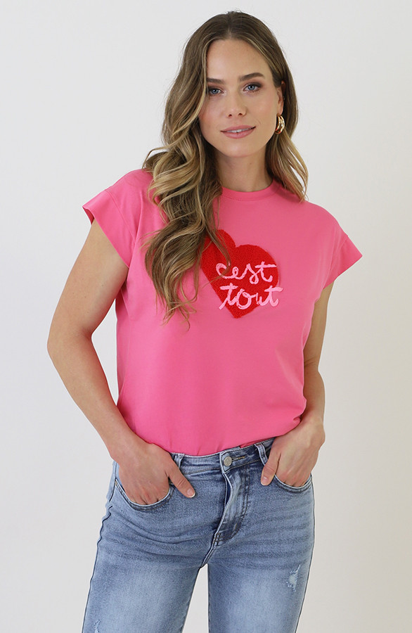 Cest-Tout-T-shirt-Roze-5
