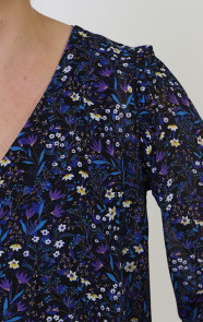 Chiffon-Ruffle-Blouse-Bloem-Multicolor-1