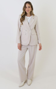 Classic-Dames-Blazer-Beige-5