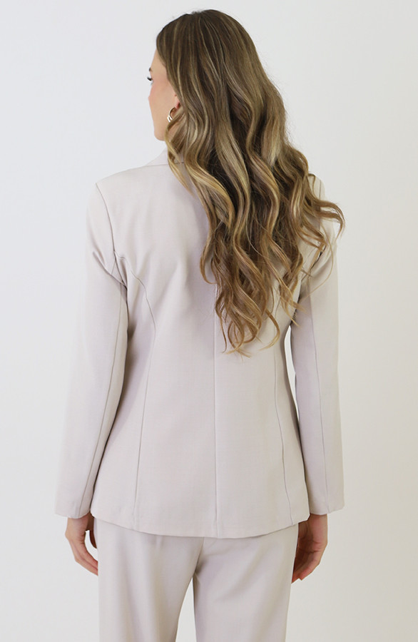 Classic-Dames-Blazer-Beige-6