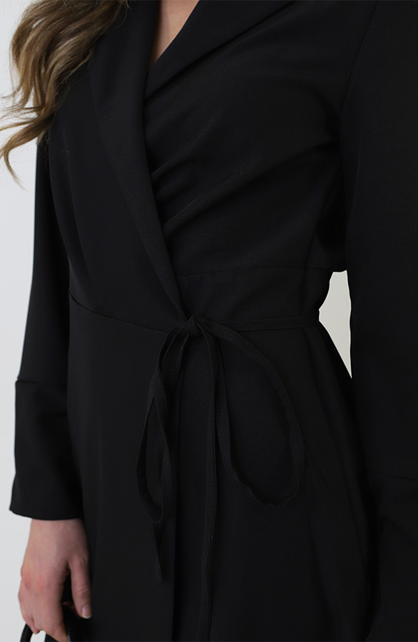 Classic-Elegant-Blazer-Dress-Zwart-1