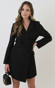 Classic-Elegant-Blazer-Dress-Zwart-3