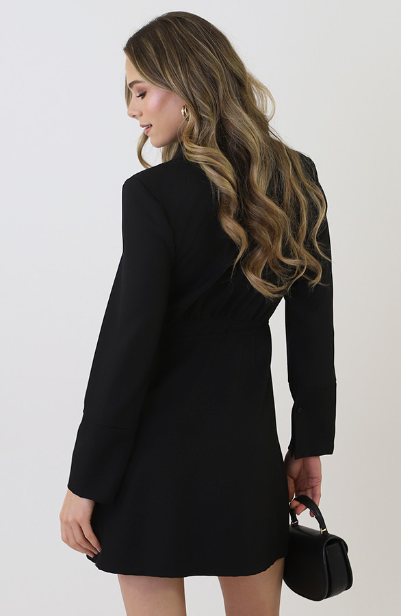 Classic-Elegant-Blazer-Dress-Zwart-6