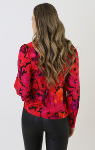 Floral-Blouse-Rood-Roze-6