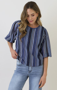 Gehaakte-Pofmouwen-Top-Blauw-4