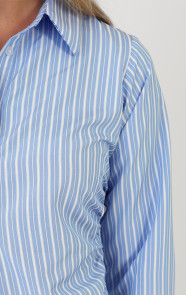 Getailleerde-Strepen-Blouse-Blauw-7