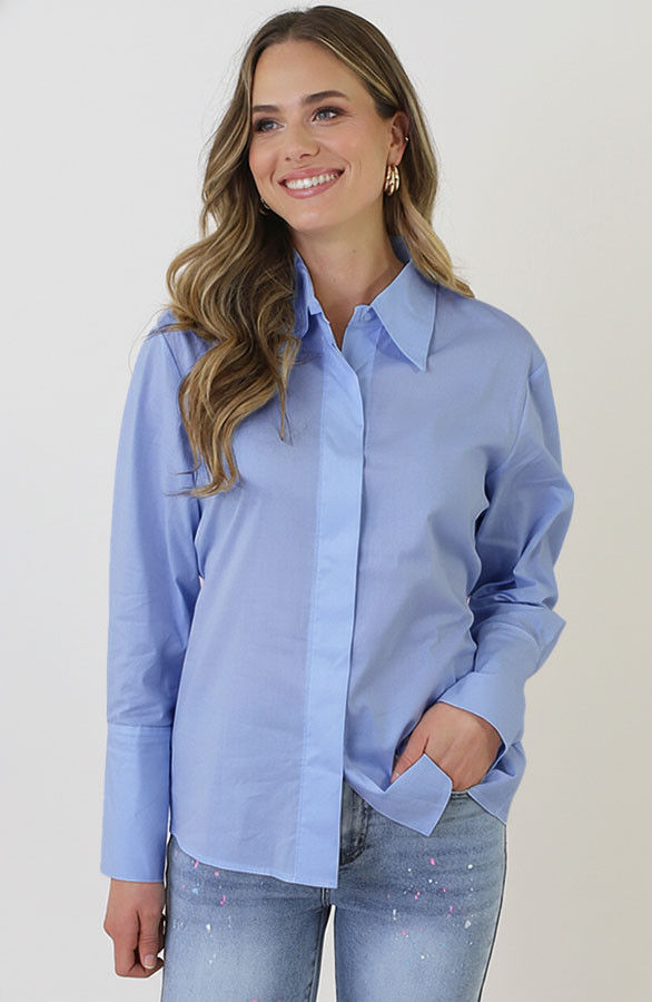 Katoenen-Strik-Blouse-Baby-Blue-4