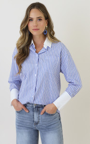 Klassiek-Gestreepte-Blouse-Blauw-22-2