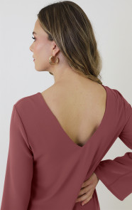 Longsleeve-Jurk-Open-Rug-Dust-Roze-2