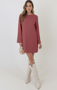 Longsleeve-Jurk-Open-Rug-Dust-Roze-9