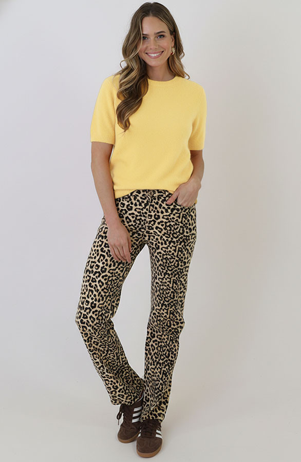 Oversized-Soft-Trui-Korte-Mouw-Butter-Yellow-6