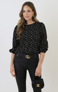 Pofmouw-Luxury-Top-Mille-Fleur-Zwart-2