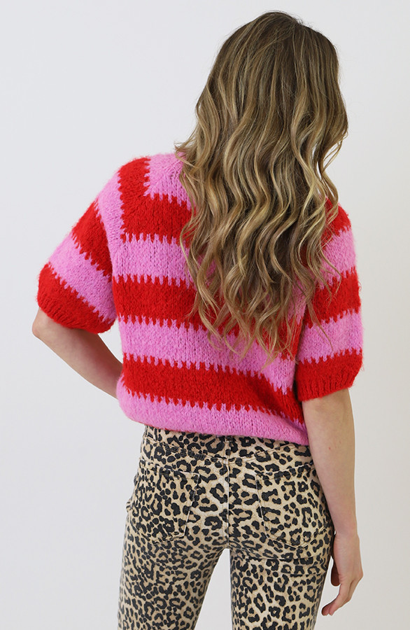 Soft-Striped-Sweater-Roze-6