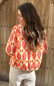 Bomber-Jacket-Classic-Print-Oranje-5