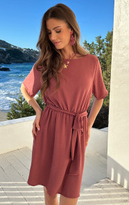 Boothals-Loose-Fit-Jurk-Dust-Roze-3