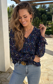 Chiffon-Ruffle-Blouse-Bloem-Multicolor-66-4