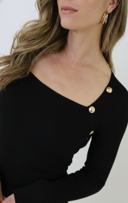 Fitted-heart-zwart-close