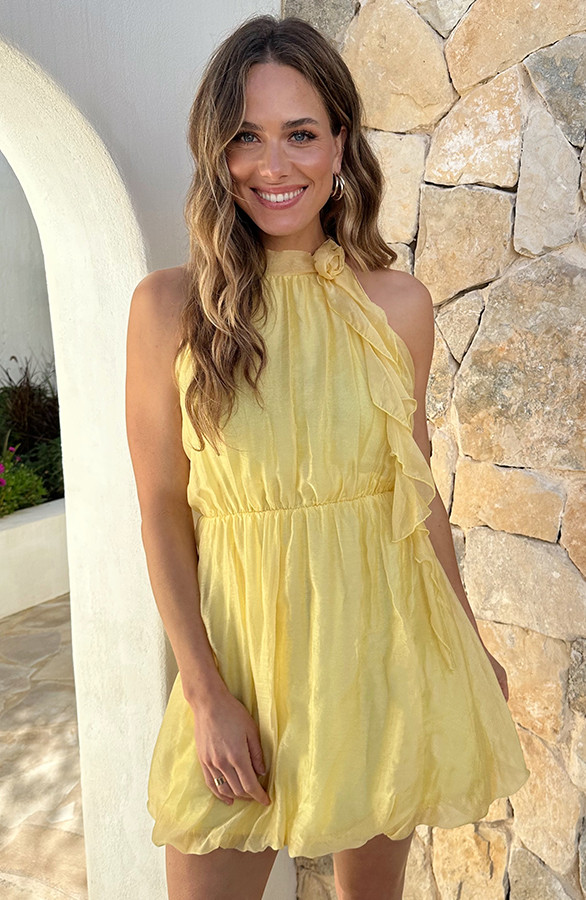 Halter-Jurk-Roselle-Limited-Butter-Yellow-2