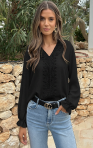 Kanten-boho-blouse-zwart-1