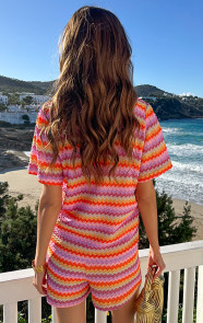 Knitted-Zigzag-Blouse-Multicolor-2