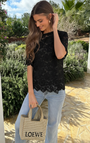 Lace-short-sleeve-top-zwart-8