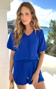 Luna-Ruffle-Blouse-Kobalt-2