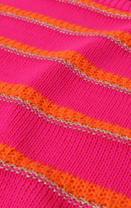 Lurex-Striped-Soft-Trui-Fuchsia-Oranje-96-2