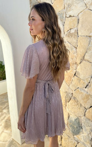 Lurex-Waistband-Dress-Short-Sleeve-Light-Pink-8