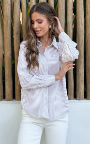 Oversized-Stripe-Lace-Blouse-Beige-6-4