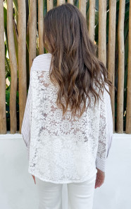 Oversized-Stripe-Lace-Blouse-Beige-6-8