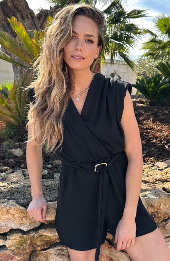 Cala Vadella Jumpsuit Schwarz