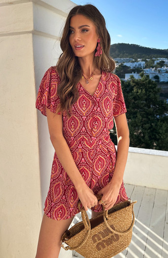 Rosso Coral Jumpsuit